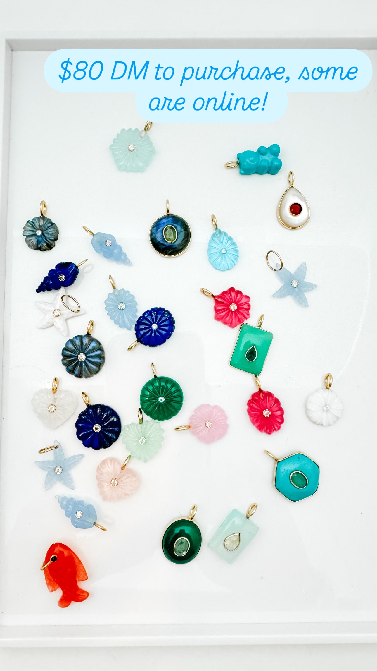 Pendants, Charms and Connectors