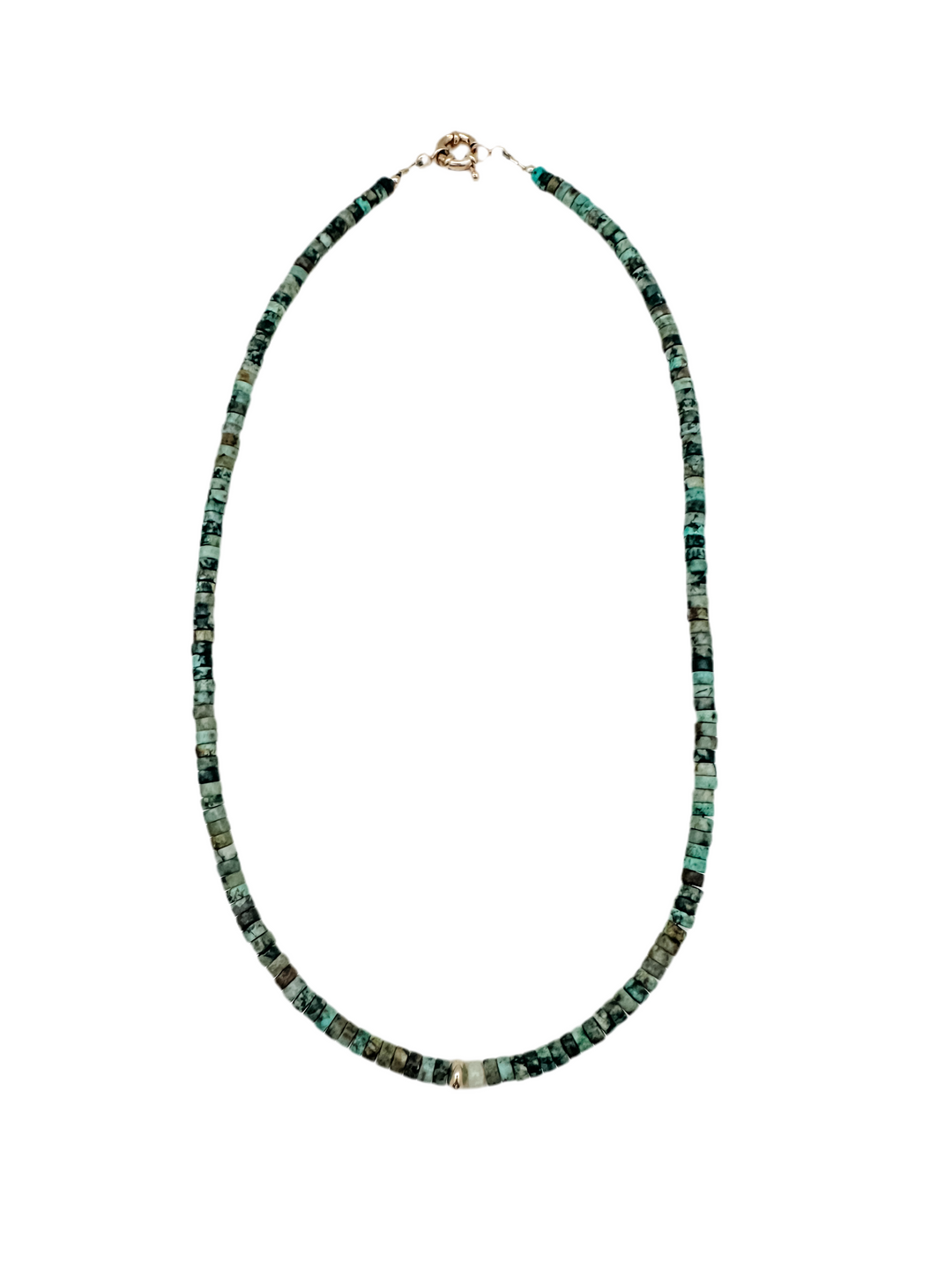 Turquoise and Opal Necklace