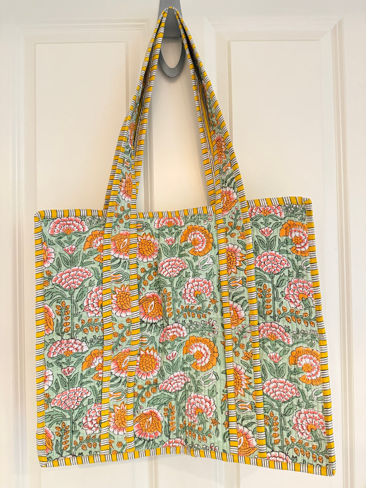 Quilted Tote Bag