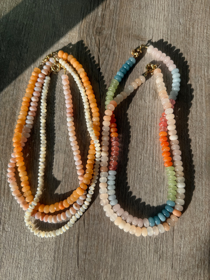 Sorbet Gemstone Candy Necklace