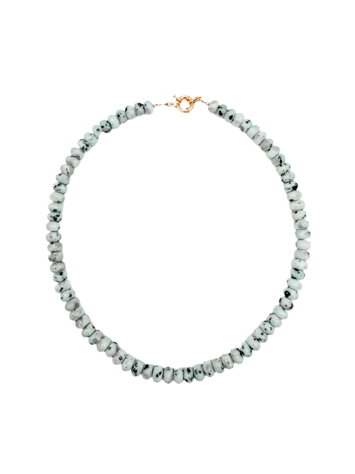 Spotted Jasper Candy Necklace