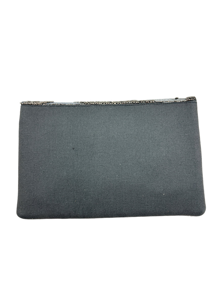 Silver and Gray Clutch