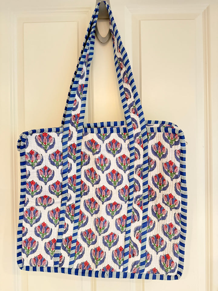 Quilted Tote Bag