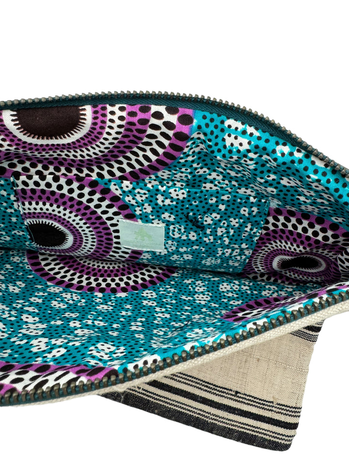 Hmong Stripe Clutch