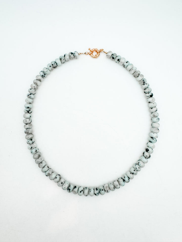 Spotted Jasper Candy Necklace
