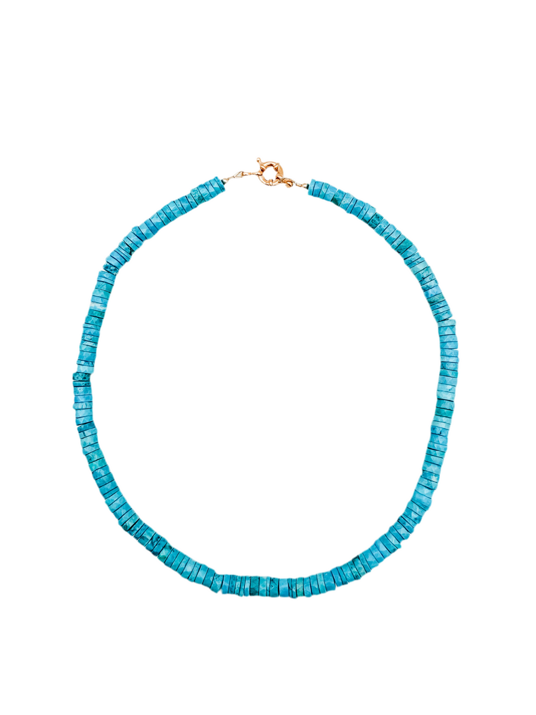 Blue Turquoise West Palm Necklace