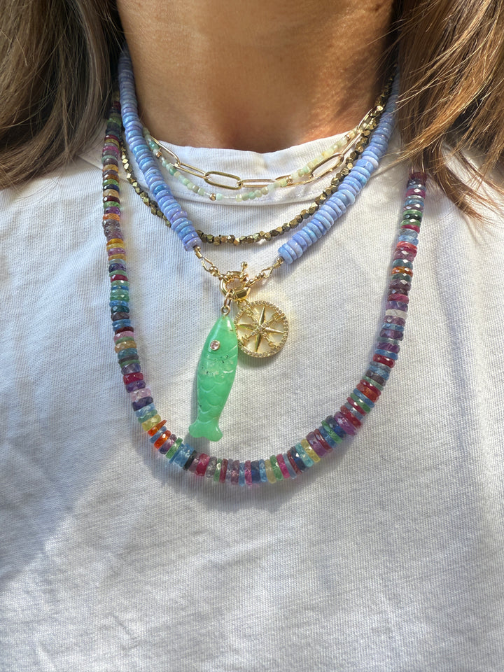 Sapphire Graduated Necklace