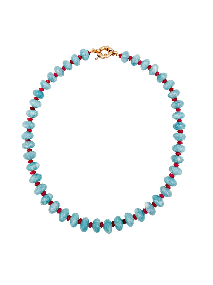 Teal Amazonite Necklace
