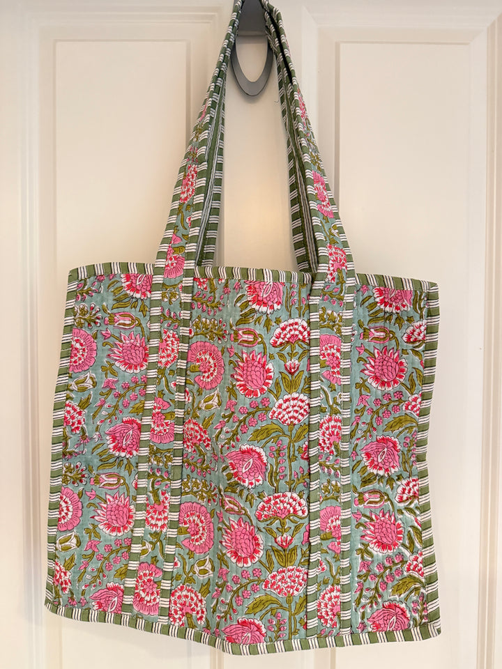 Quilted Tote Bag