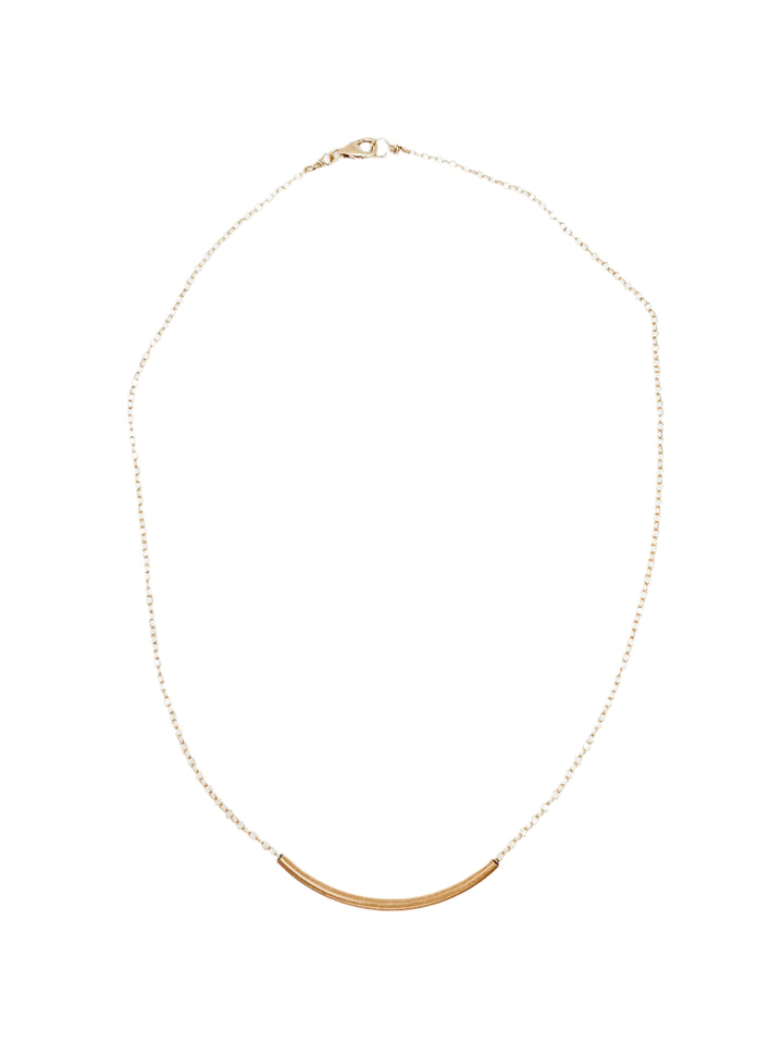 Gold Bar Necklace