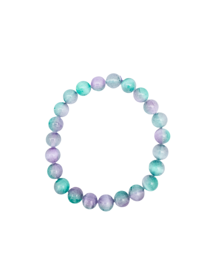 Purple Selenite Bracelet