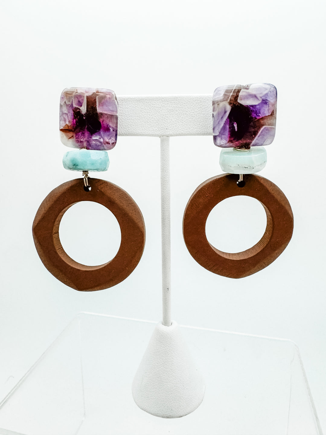 Becca Earring in Tan