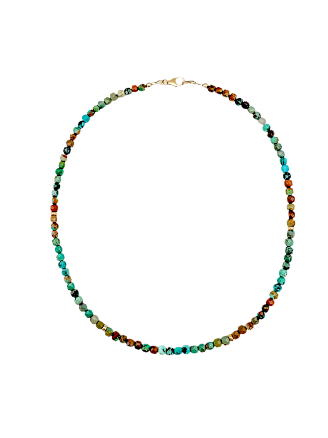 Ombré Turquoise Layer Necklace