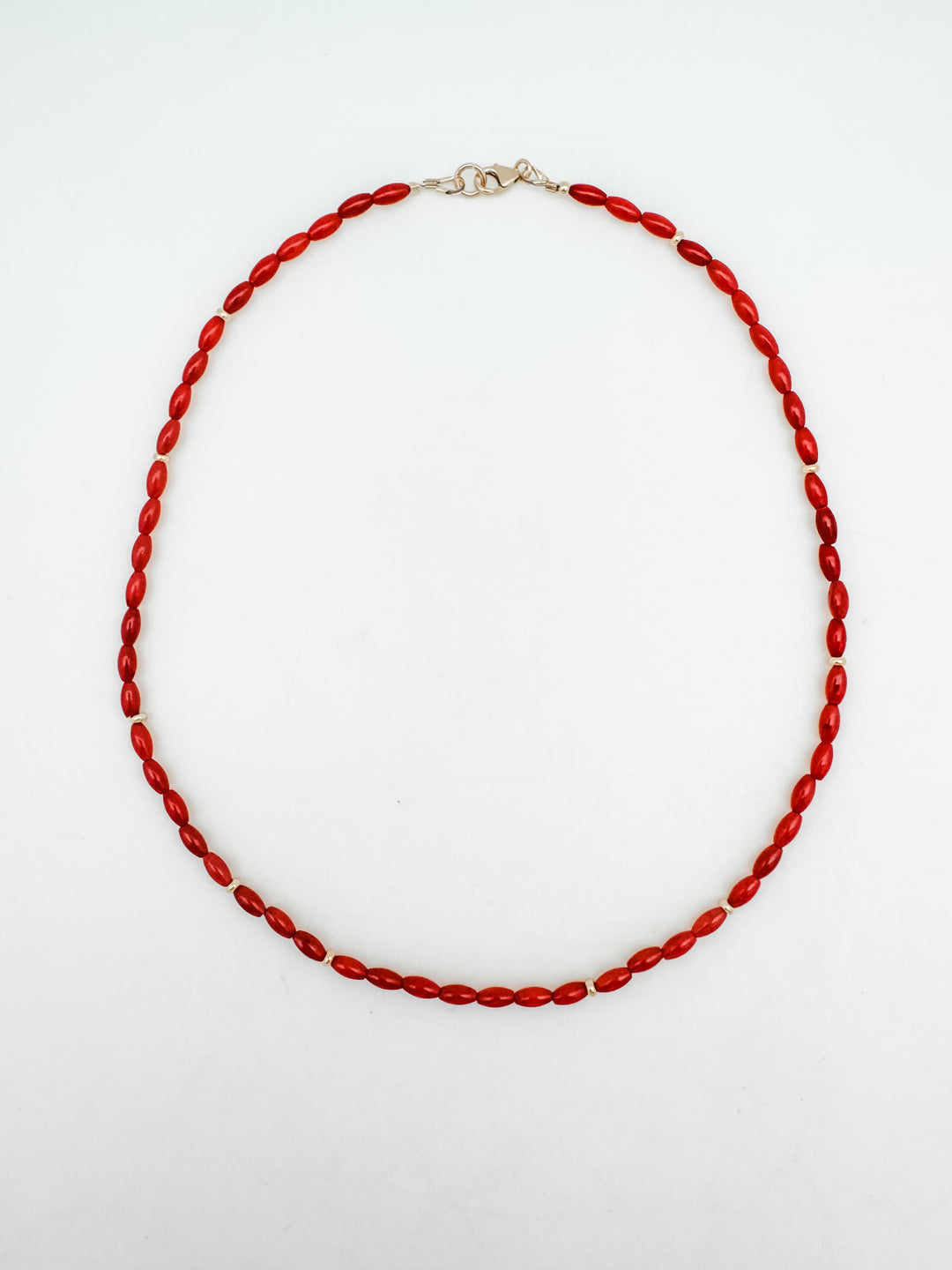 Red Coral Layer Necklace