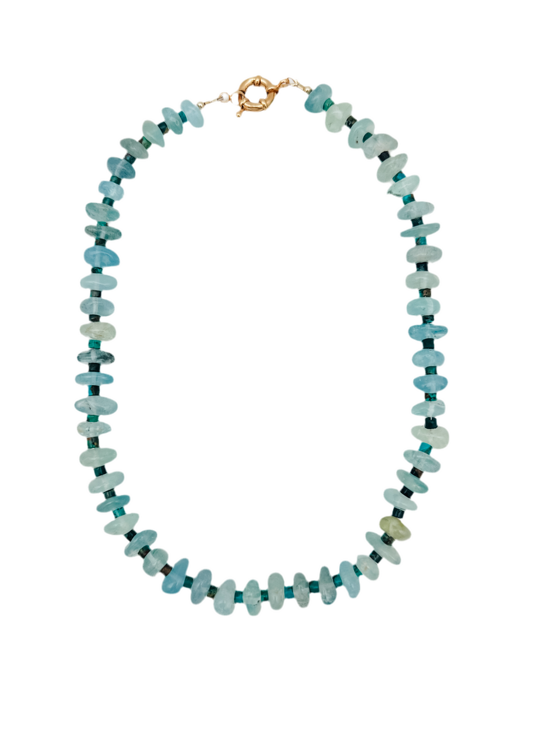 Aquamarine and Turquoise Necklace