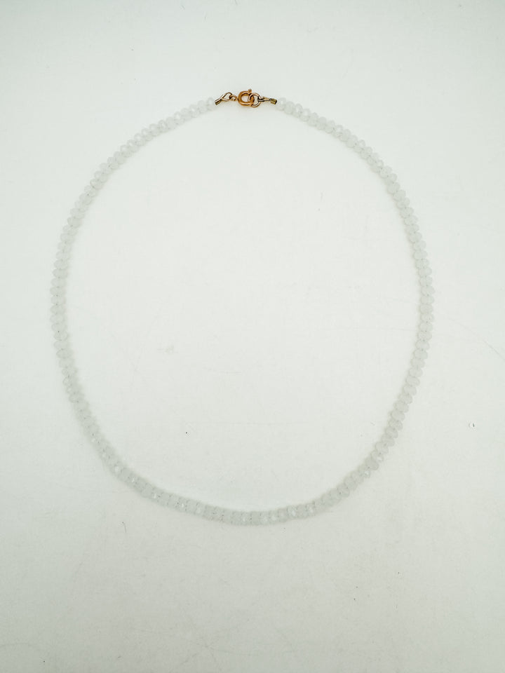 White Crystal Necklace