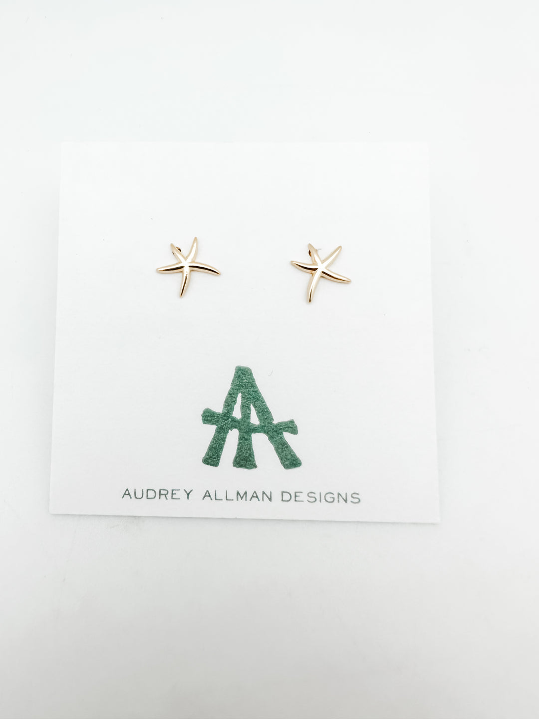 Starfish Gold Stud Earring