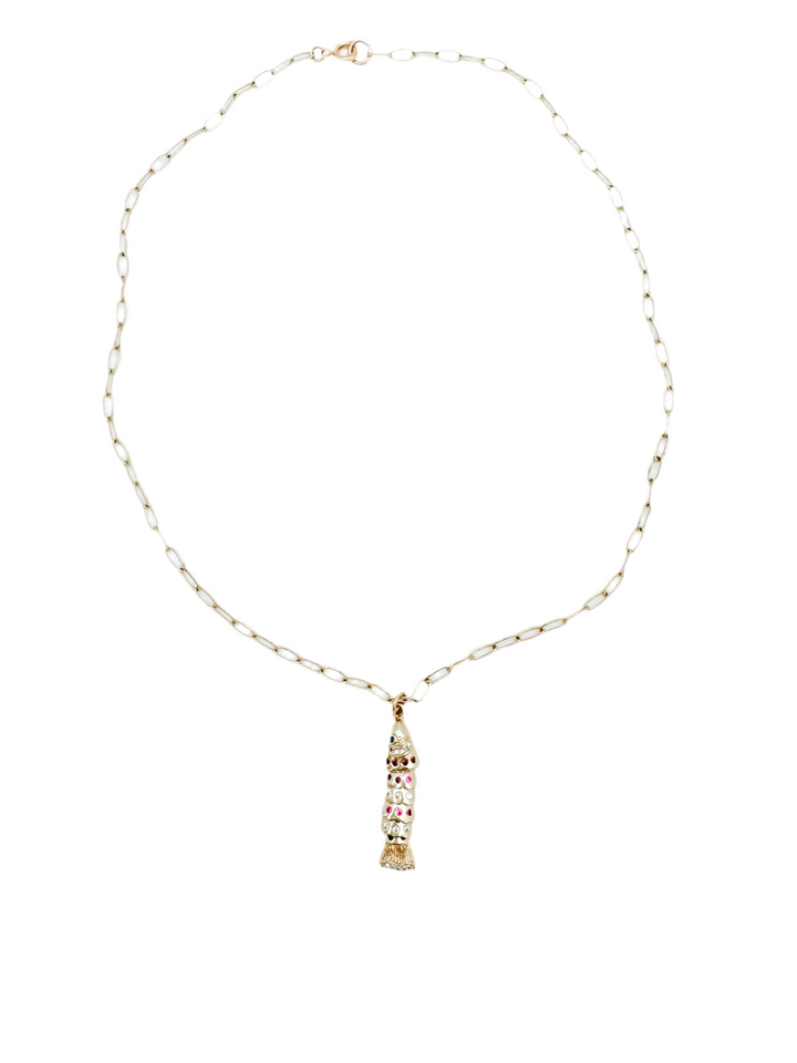Fish Charm Necklace