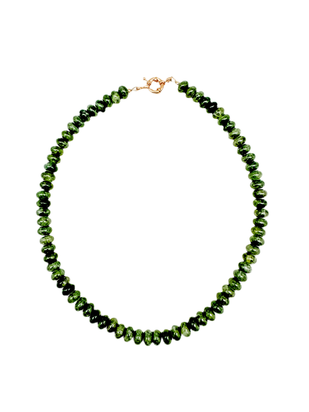 Olive Green Candy Necklace