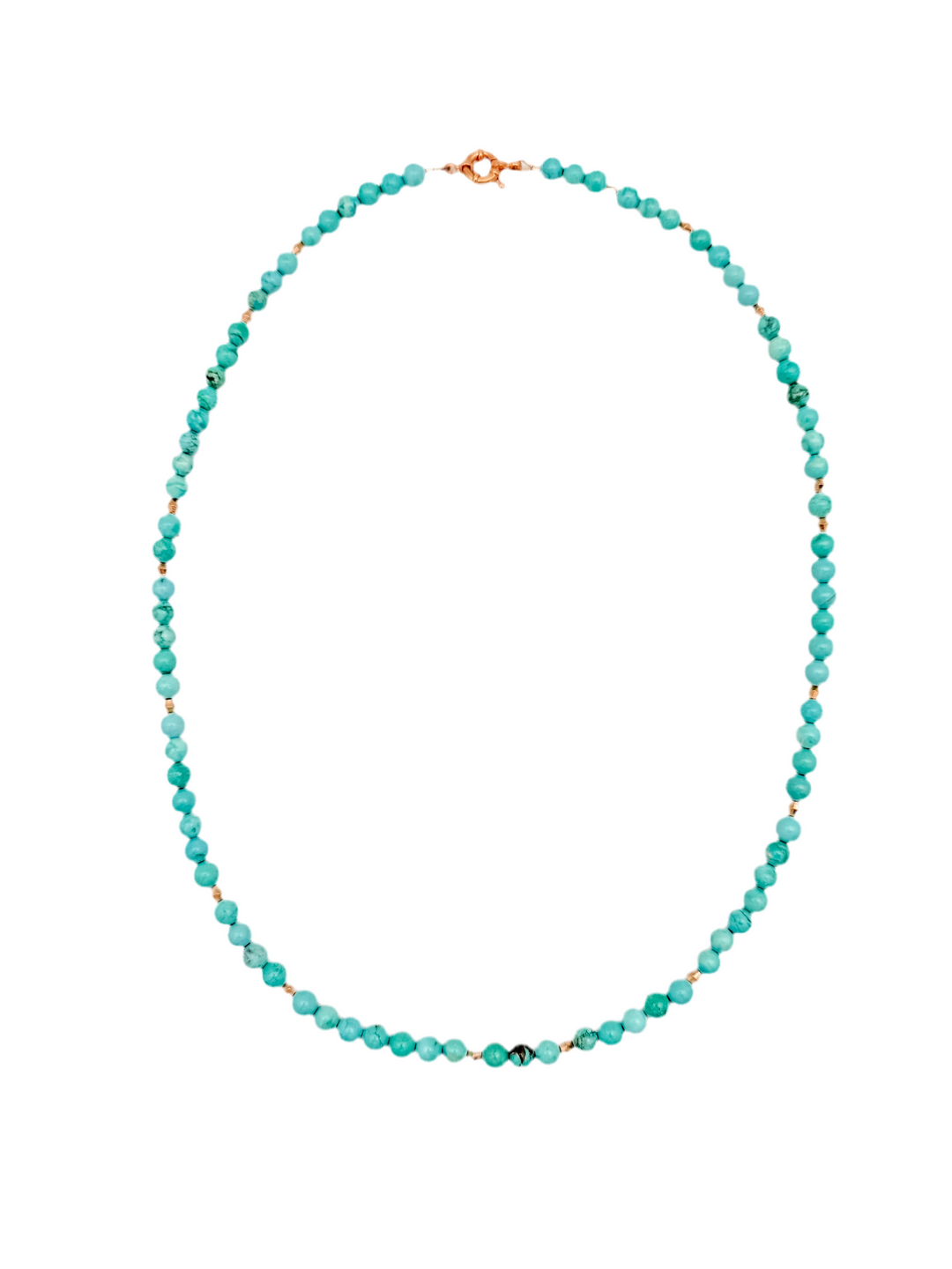 Turquoise Long Layer Necklace