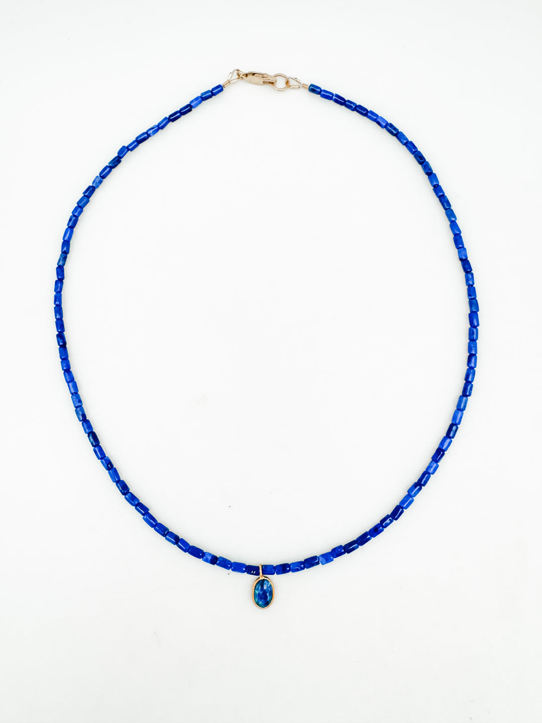 Lapis and Opal Necklace
