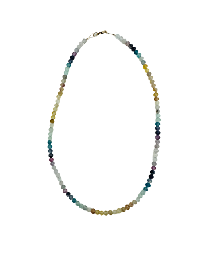 Faceted Fluorite Necklace