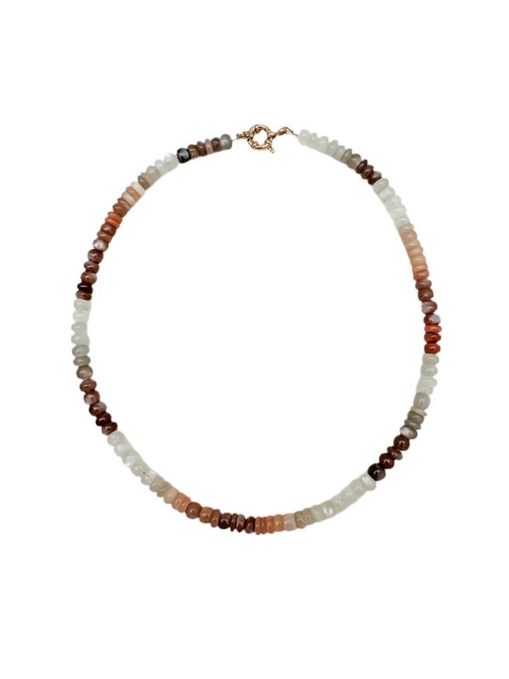 Ombré Moonstone Gemstone Necklace