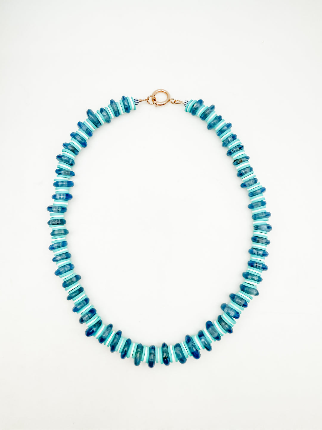 Light Blue Poolside Necklace