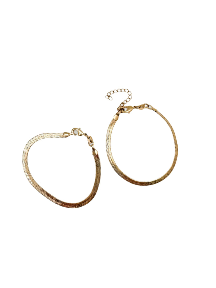 Gold Snake Chain Bracelet