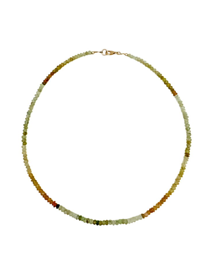 Green Garnet Necklace