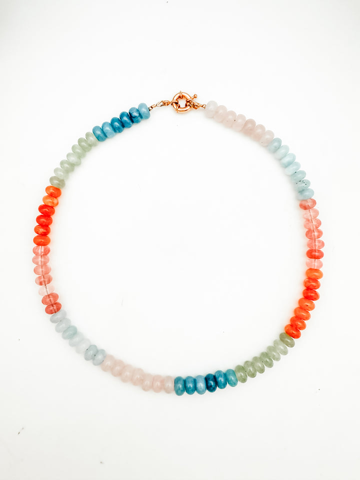Sorbet Gemstone Candy Necklace