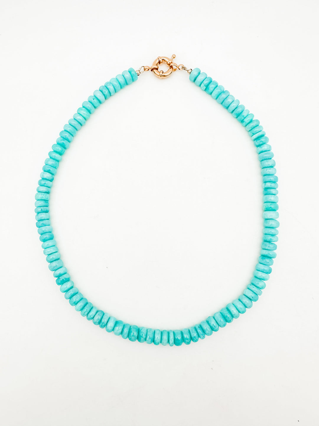 Palm Beach Teal Necklace