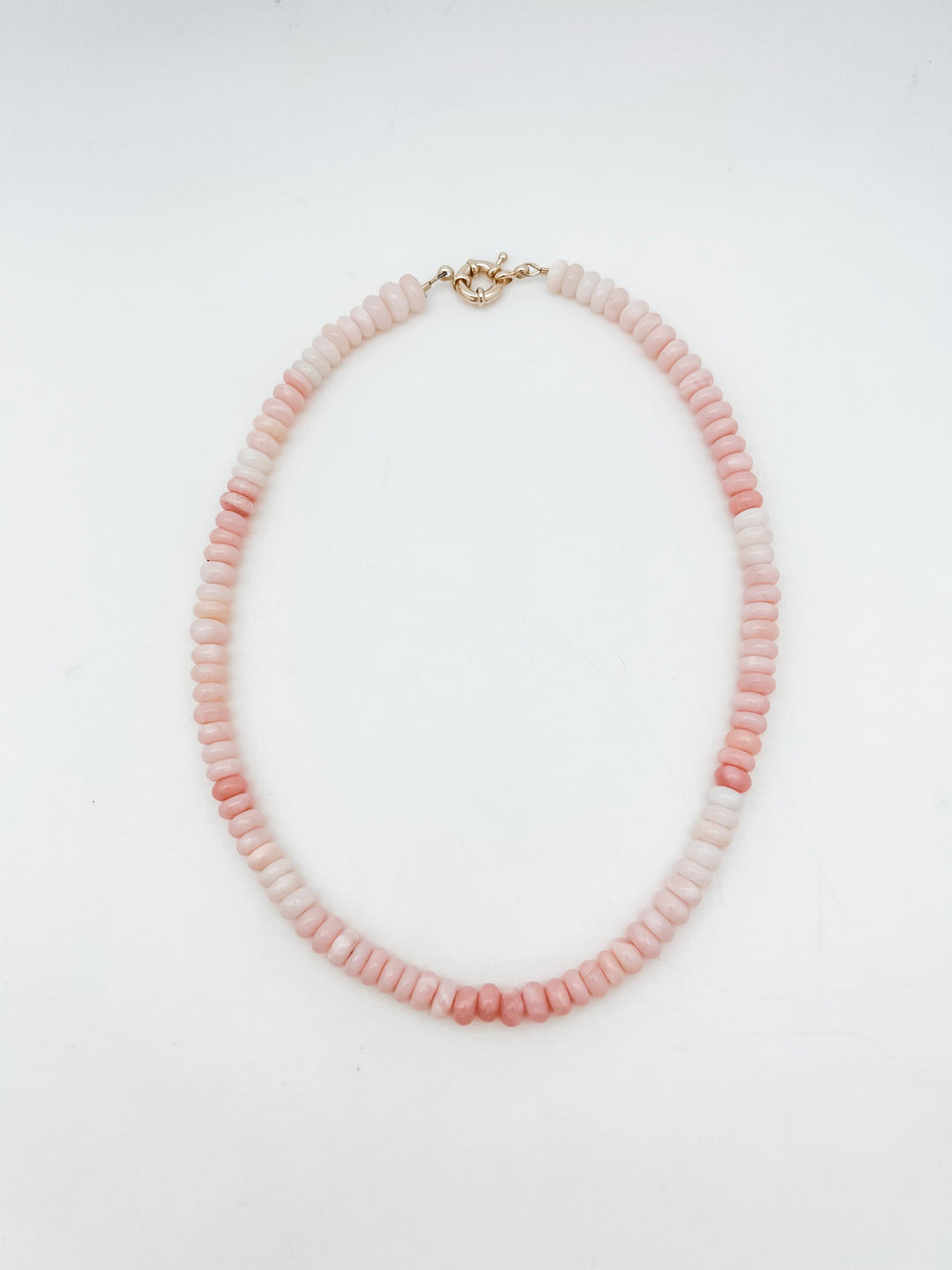 Palm Beach Pink Opal Necklace