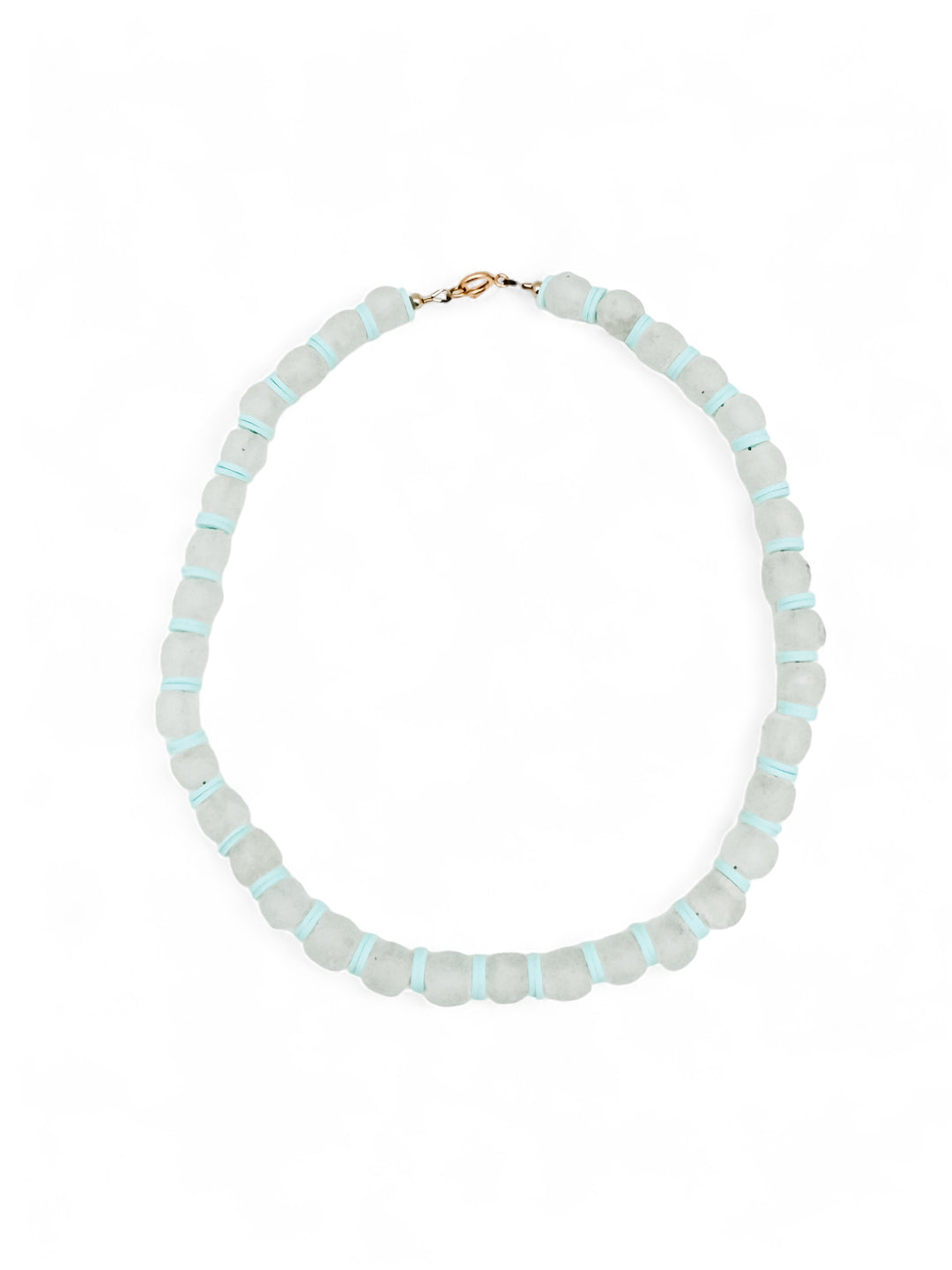 Poolside Necklace White