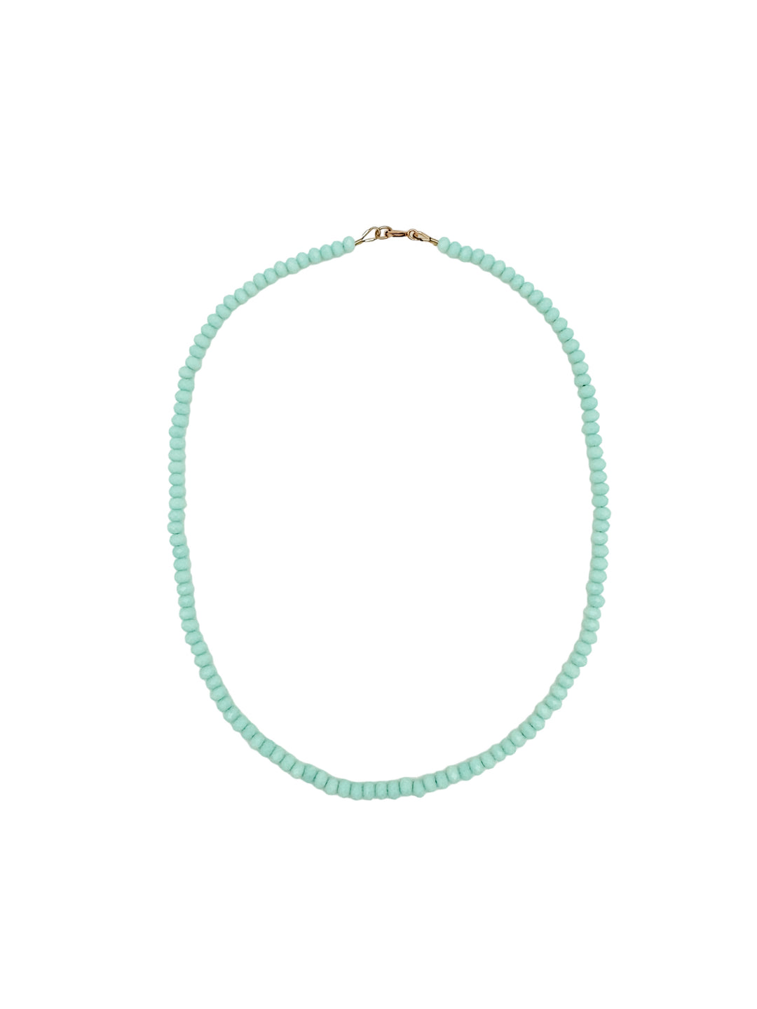 Mint Green Crystal Necklace