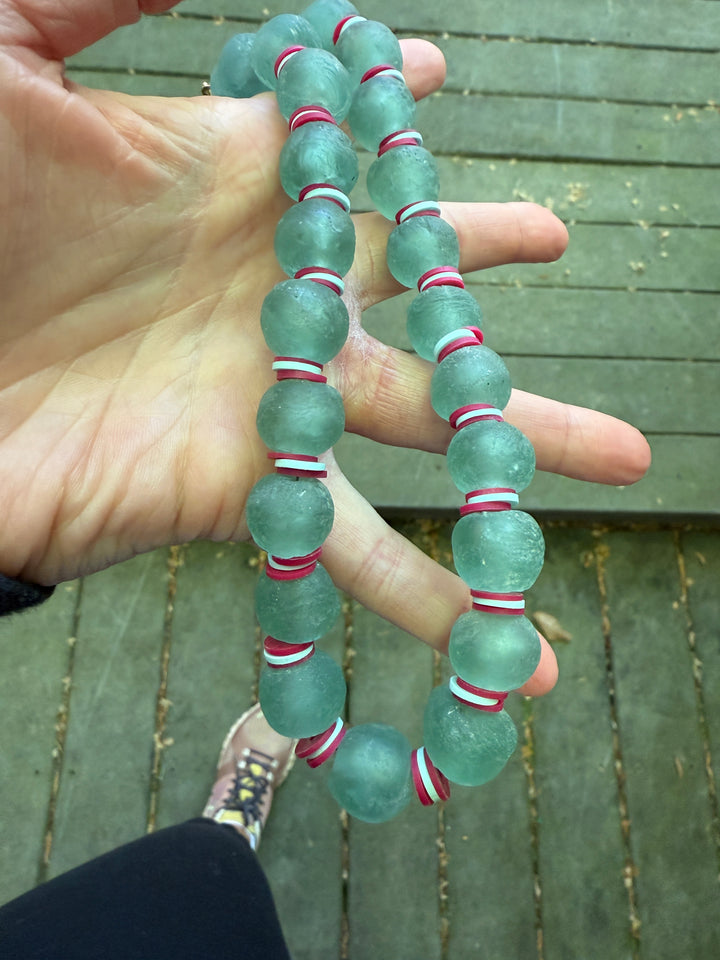 Teal Green Poolside Necklace