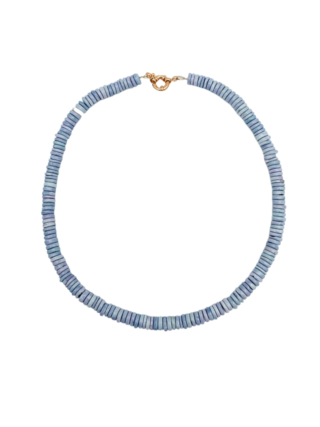 Periwinkle West Palm Heishi Necklace
