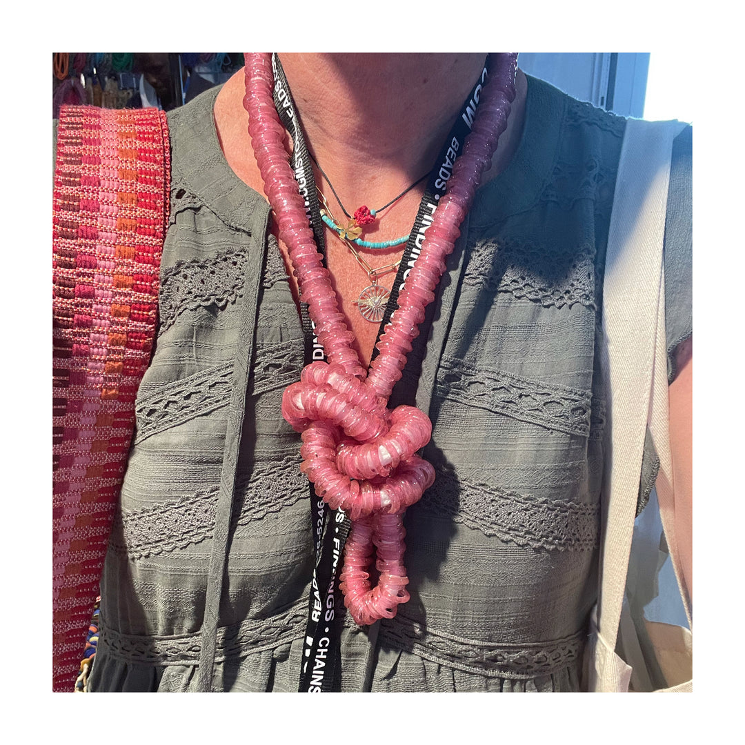 Double Wrap Trade Necklace