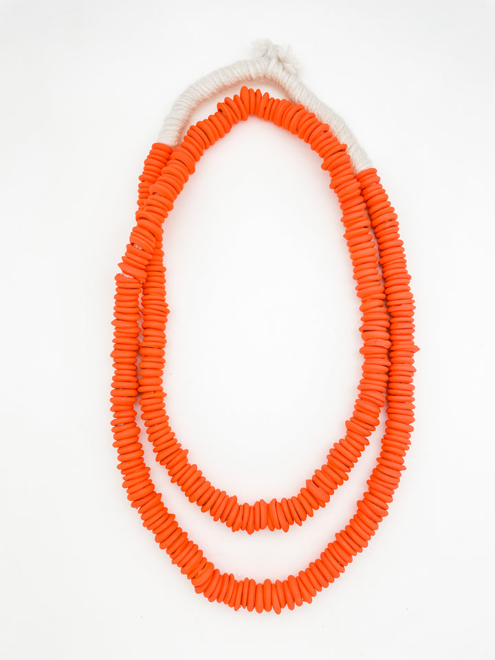 Double Wrap Trade Necklace