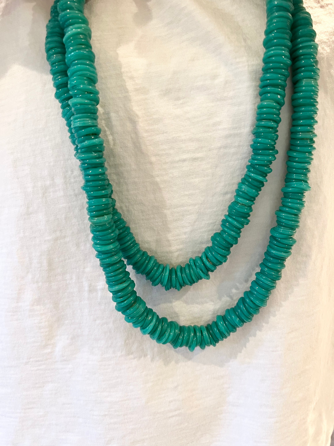 Double Wrap Trade Necklace