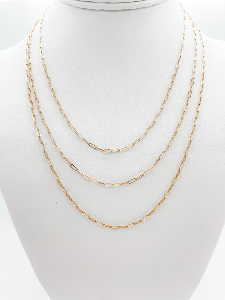 Thin Paperclip Chain