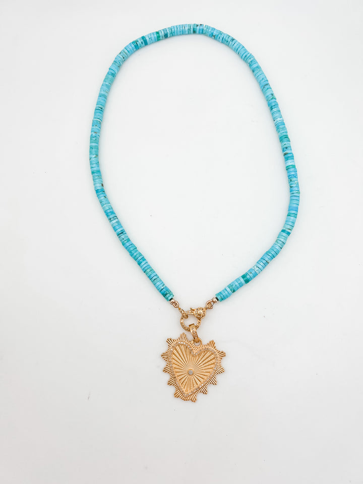 Vintage Heart Pendant