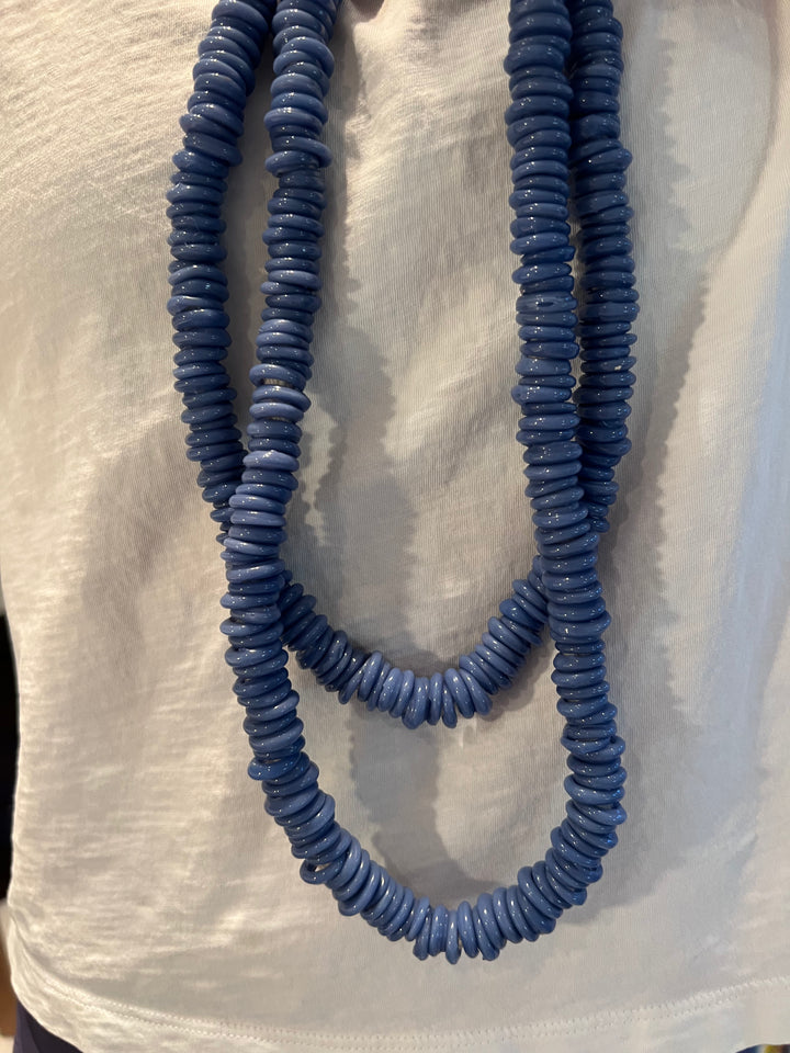 Double Wrap Trade Necklace