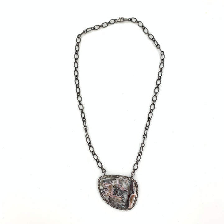 Scanlandia Gemtone and Diamond Necklace
