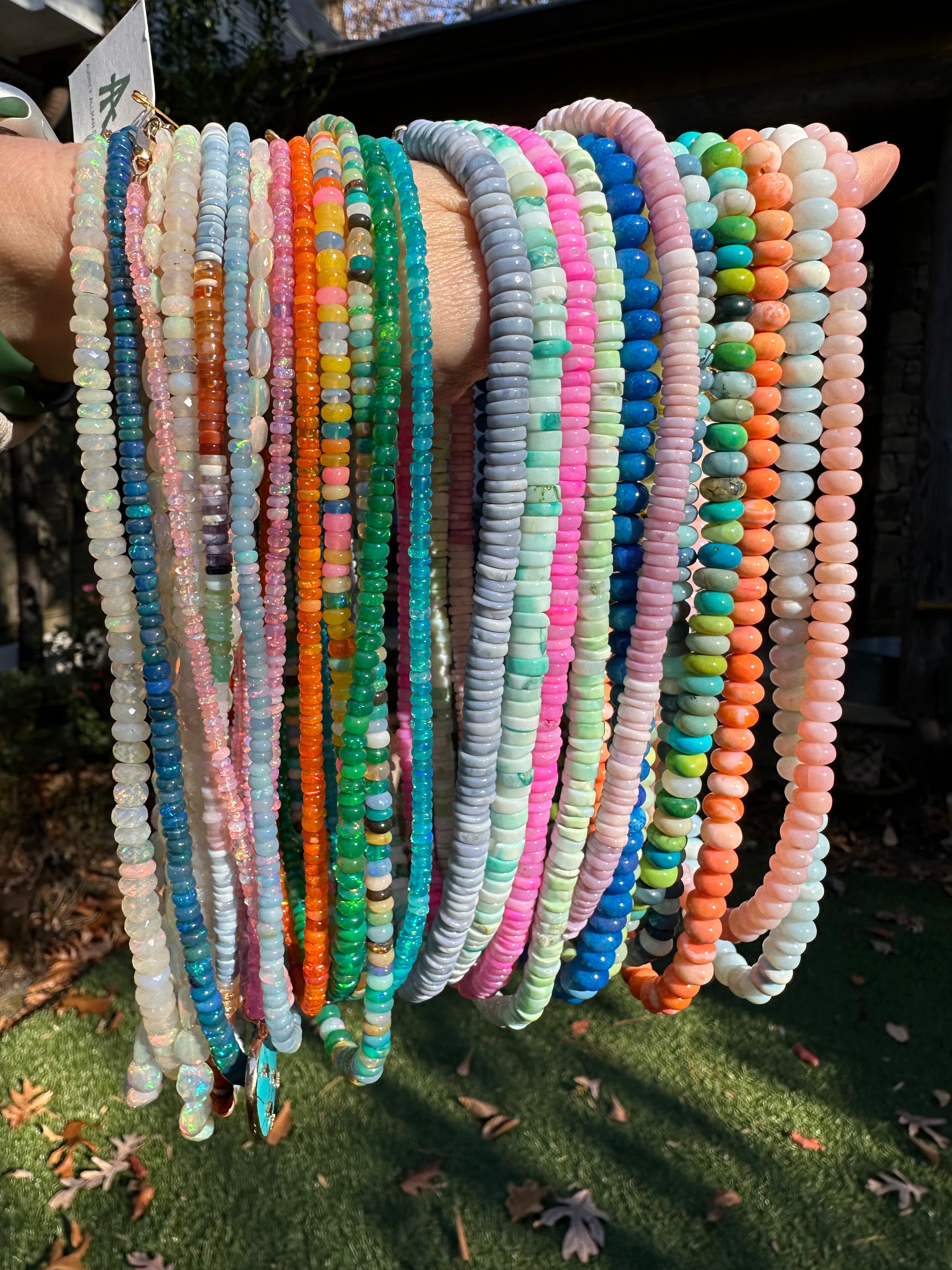 Candy Gemstone Necklaces