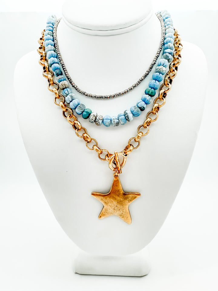 Bold Star Necklace