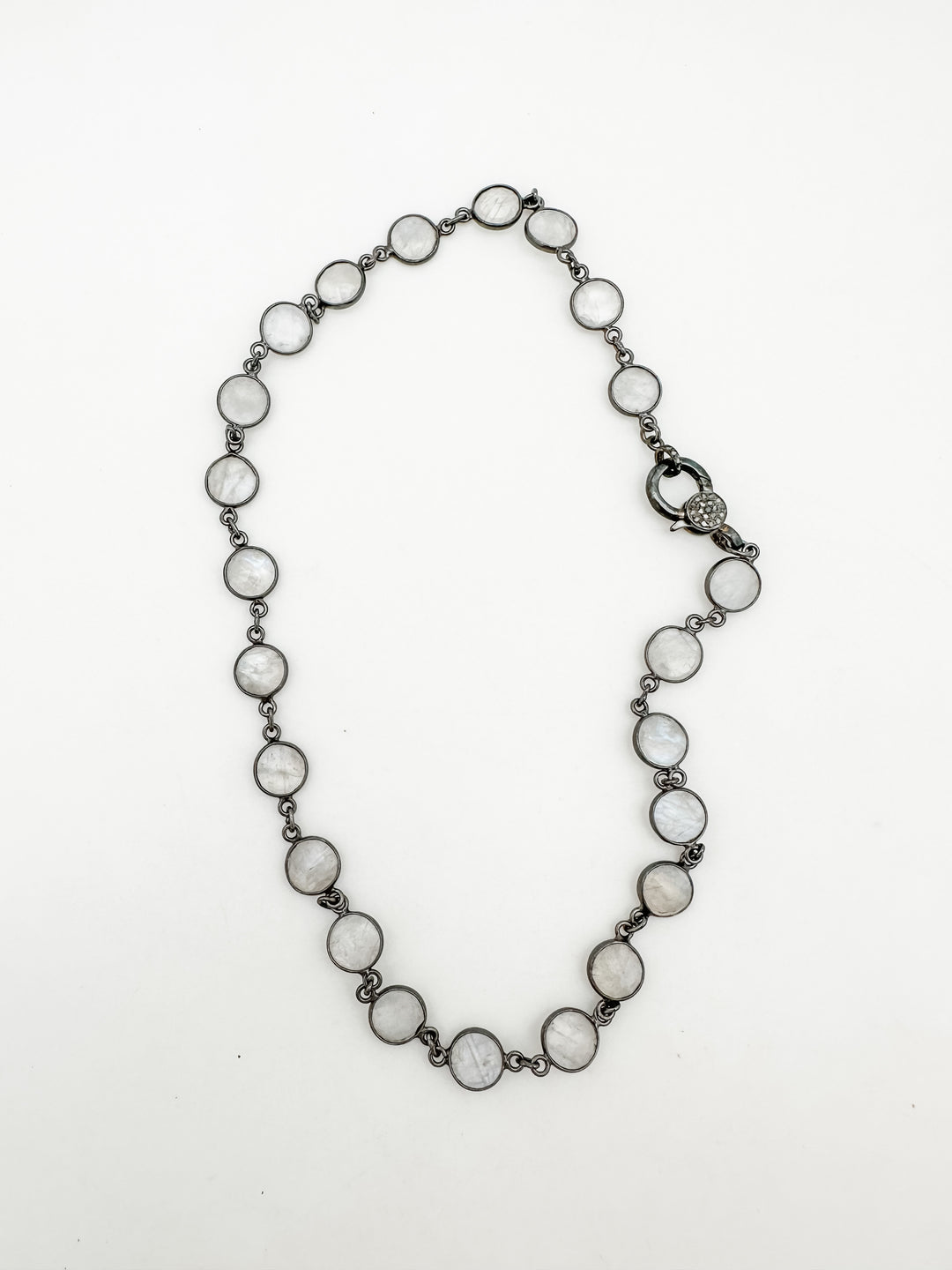 Bezel Chain Necklace