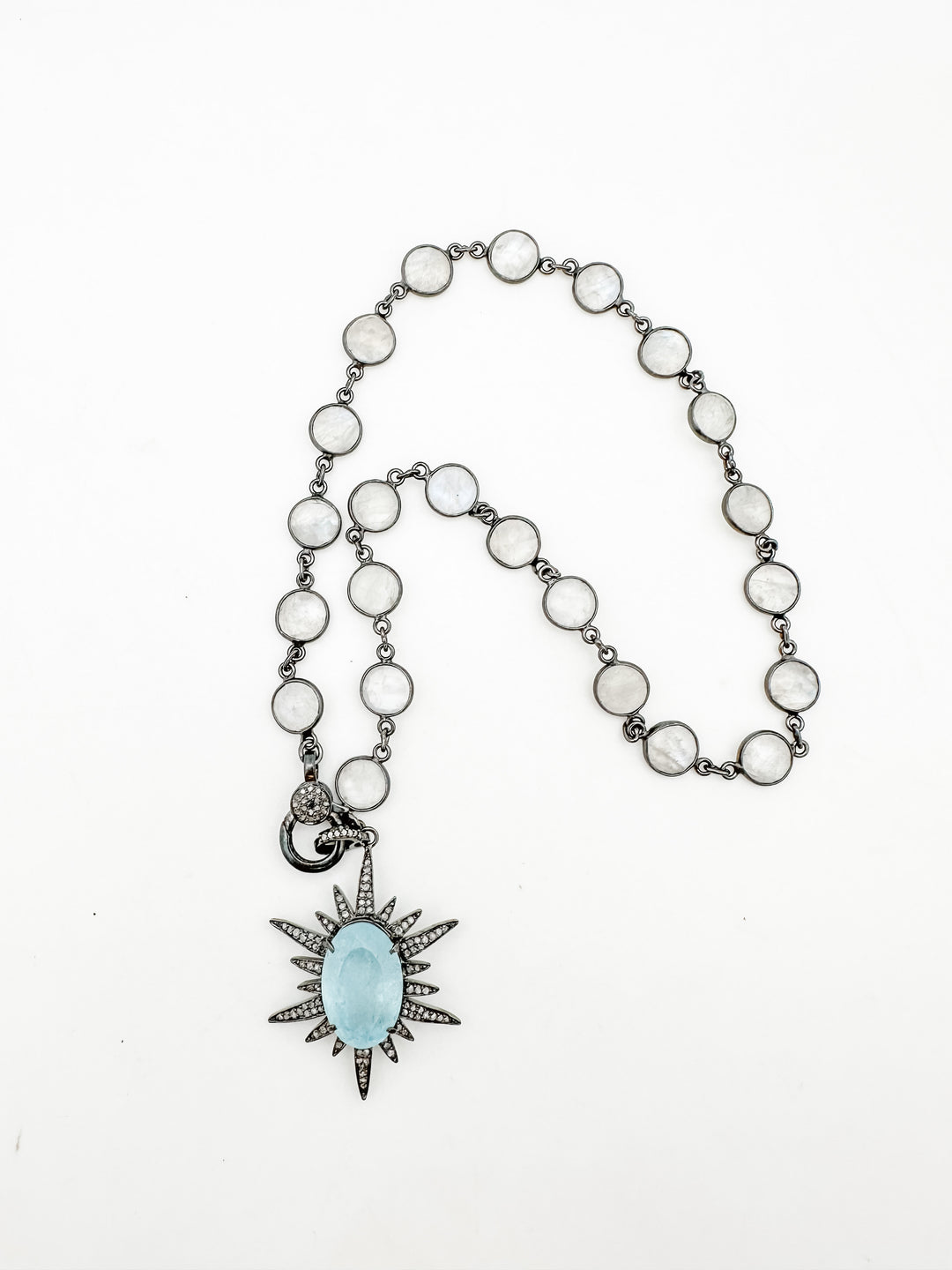 Bezel Chain Necklace