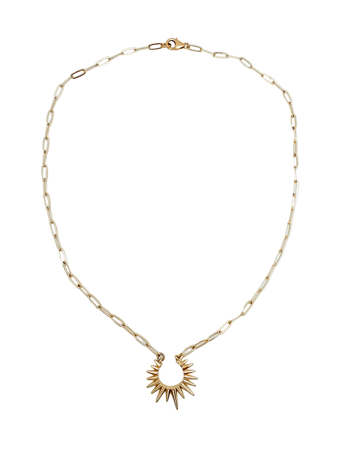 Gold Starburst Necklace
