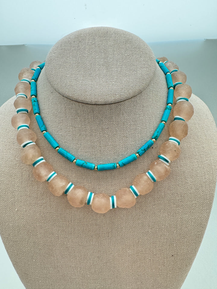 Blush Pink Poolside Necklace